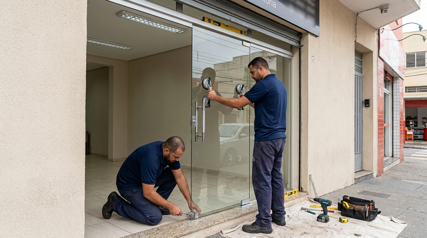 Portas Residenciais e Comerciais em Sorocaba‑SP